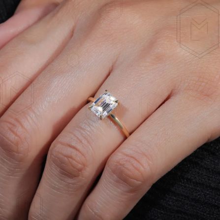 14K Solid Gold Leaf Ring Minimal Gold Ring Marquise Moissanite Leaf Band Dainty Vine Leaf Wedding Band Vintage Style Moissanite Ring for her 925 Sterling Silver 3US
